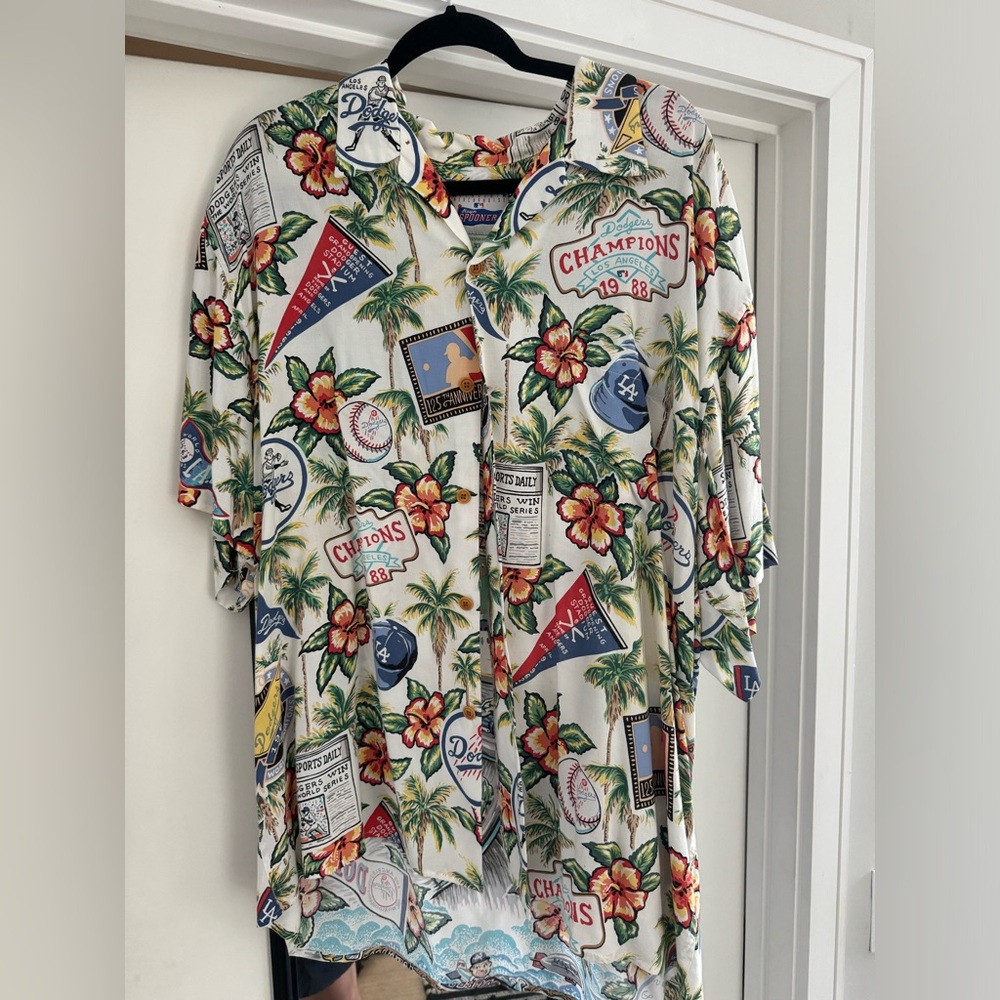 Reyn Spooner Dodgers Hawaiian Shirt
